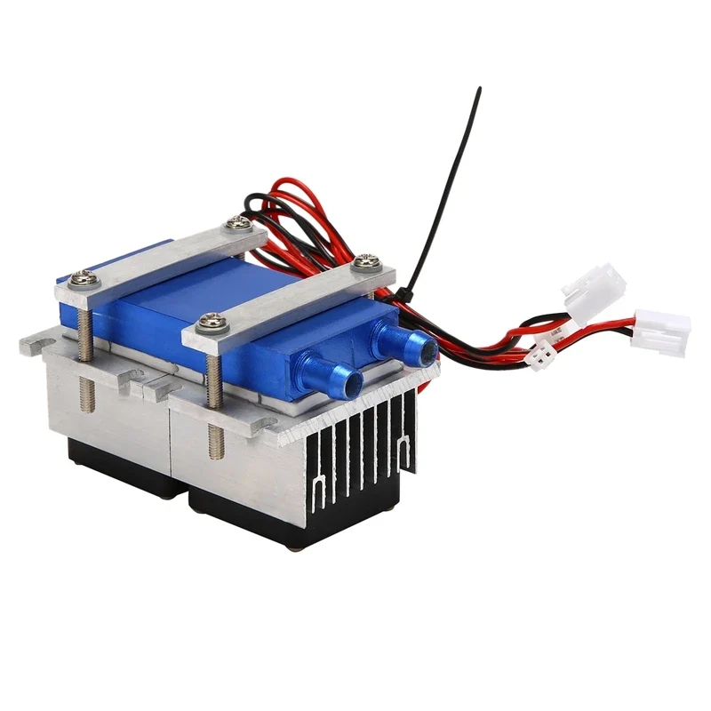 144W Thermoelectric Peltier Refrigeration Cooler 12V Semiconductor Air Conditioner Cooling System DIY Kit