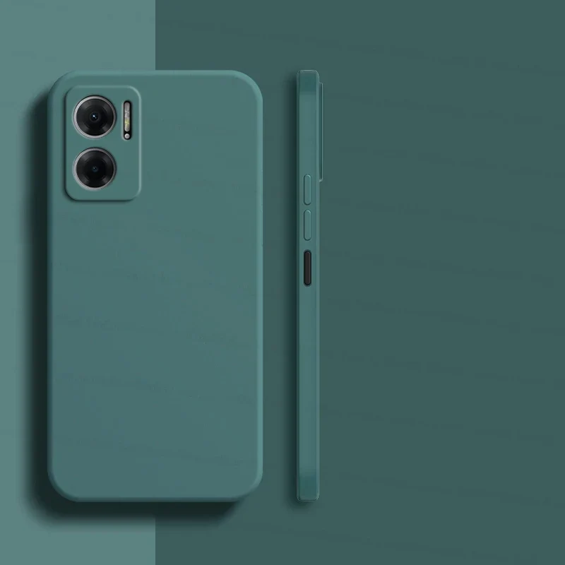 For Xiaomi Redmi 10 5G Case Xiaomi Redmi 12C 10C 9 10 5G Cover Shockproof Liquid Silicone TPU Phone Back Case Xiaomi Redmi 10 5G