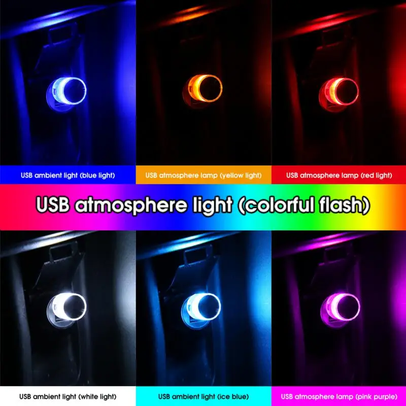 1pc USB Plug Lamp Small Light Computer Mobile Power Charging Mini Night Light Book Lamps LED Eye Protection Reading Light