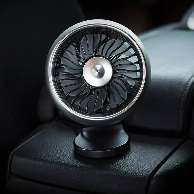 Car Mini Vent Colorful Speed USB Fan for SUV