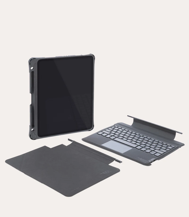 Tasto con tastiera e trackpad