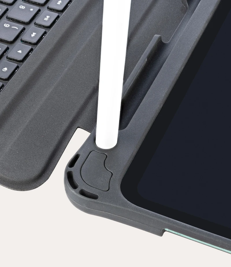 Tasto con tastiera e trackpad