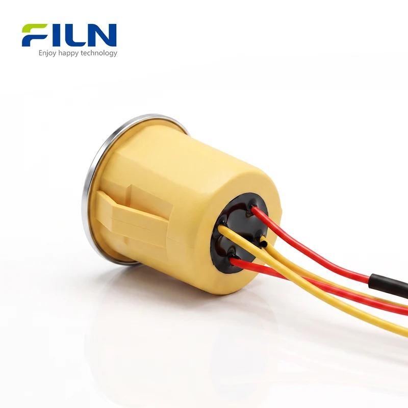 19mm Push Button On Off Switch 12V High Head Pre-Wired Stainless Steel FILN