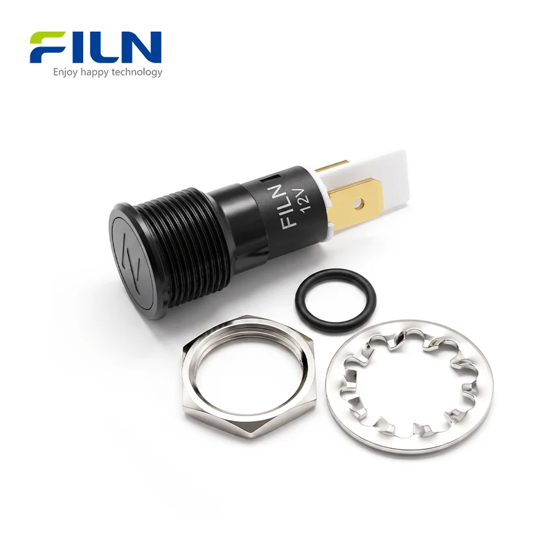 Symbol Indicator Light 16mm 12V 220V Pin Wire Lead for Sale Panels