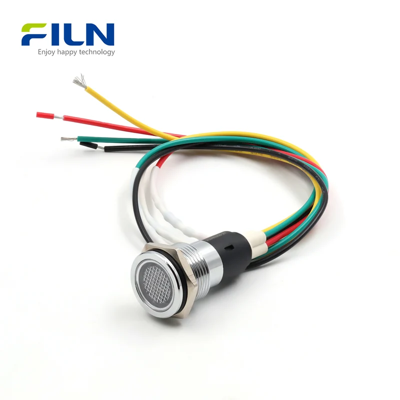 Professional Three-color Indicator Light Series - 8mm to 16mm Metal Signal Lamp