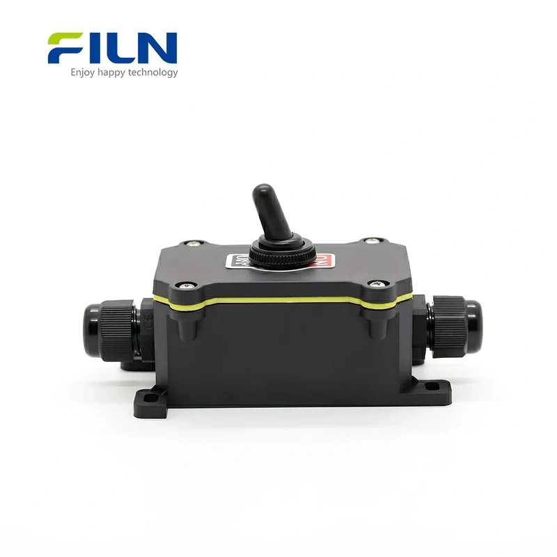 Waterproof Junction Boxes Electrical with Toggle Switch 12mm SPST SPDT ON-OFF/ON-OFF-ON FILN