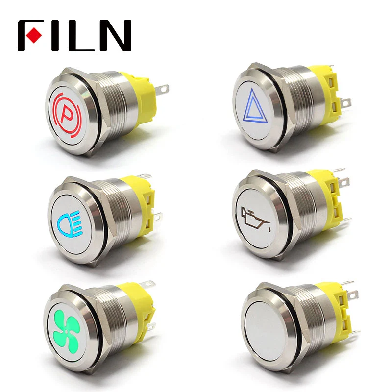 FILN Customized 16MM symbol indicator lights
