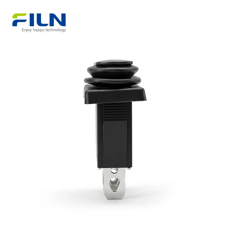 3 Way Rocker Switches No Light Black KCD3 3-Pin ON-OFF-ON Rocker Switch FILN