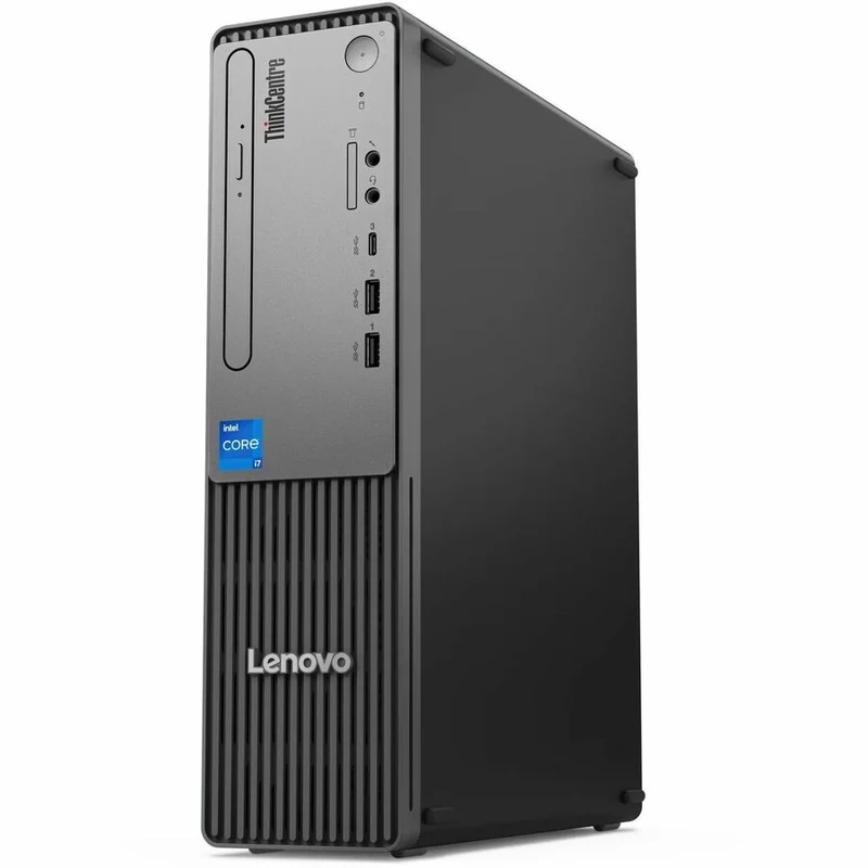 Ordinateur de bureau Lenovo ThinkCentre Neo 50s Gen 5 12XF000YUS - Intel Core i7 14e génération i7-14700 - 16 Go - SSD 512 Go - Compact - Noir 12XF000YUS