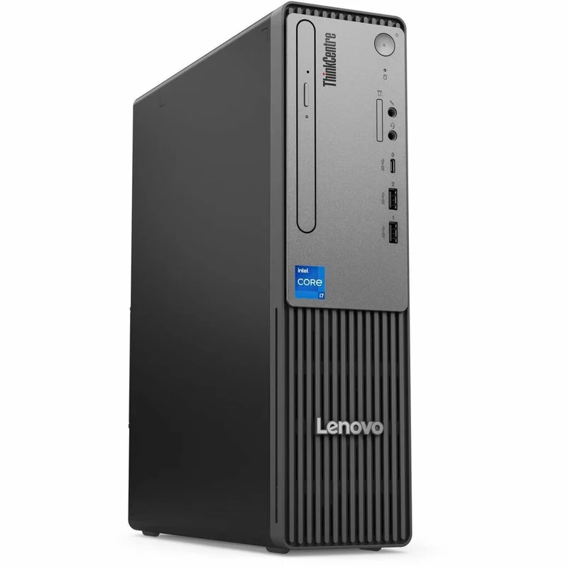 Ordinateur de bureau Lenovo ThinkCentre Neo 50s Gen 5 12XF000YUS - Intel Core i7 14e génération i7-14700 - 16 Go - SSD 512 Go - Compact - Noir 12XF000YUS