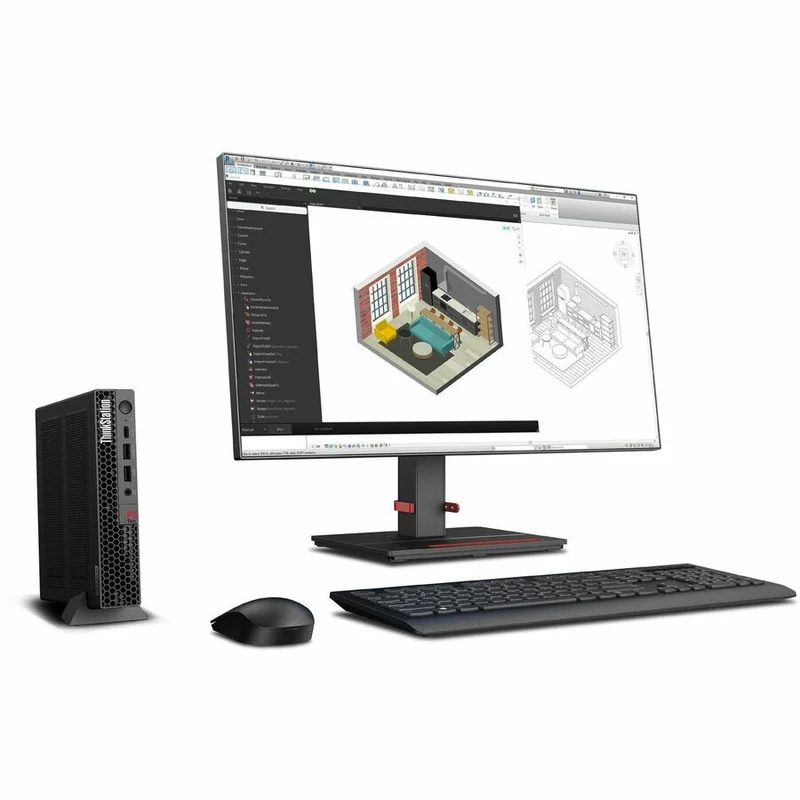 Station de travail Lenovo ThinkStation P3 30H00072CA - 1 Core i7 14e génération i7-14700 - Technologie vPro - 16 Go - SSD 512 Go - Mini - Noir 30H00072CA