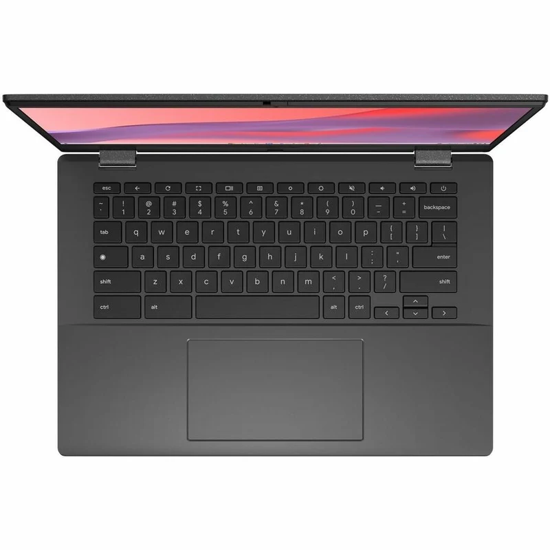 Chromebook Asus CM14 CM1402C CM1402CM2A-DS01-CB Chromebook 14" - Full HD - Octa-core (ARM Cortex A76 + Cortex A55) - 4 Go - Mémoire flash 64 Go - Clavier français et anglais - Gris Gravity CM1402CM2A-DS01-CB