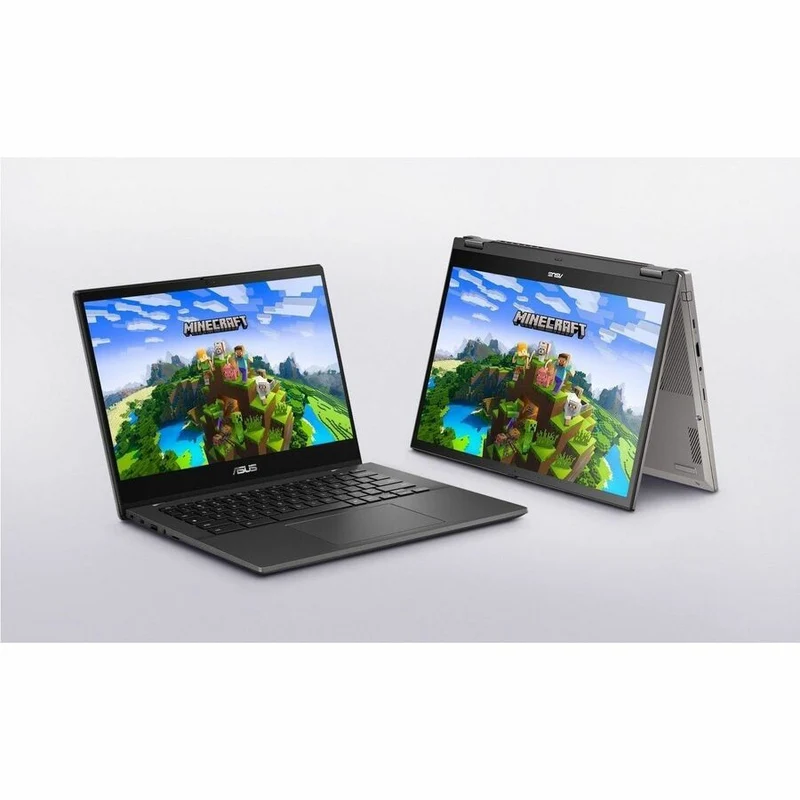 Chromebook Asus CM14 CM1402C CM1402CM2A-DS01-CB Chromebook 14" - Full HD - Octa-core (ARM Cortex A76 + Cortex A55) - 4 Go - Mémoire flash 64 Go - Clavier français et anglais - Gris Gravity CM1402CM2A-DS01-CB