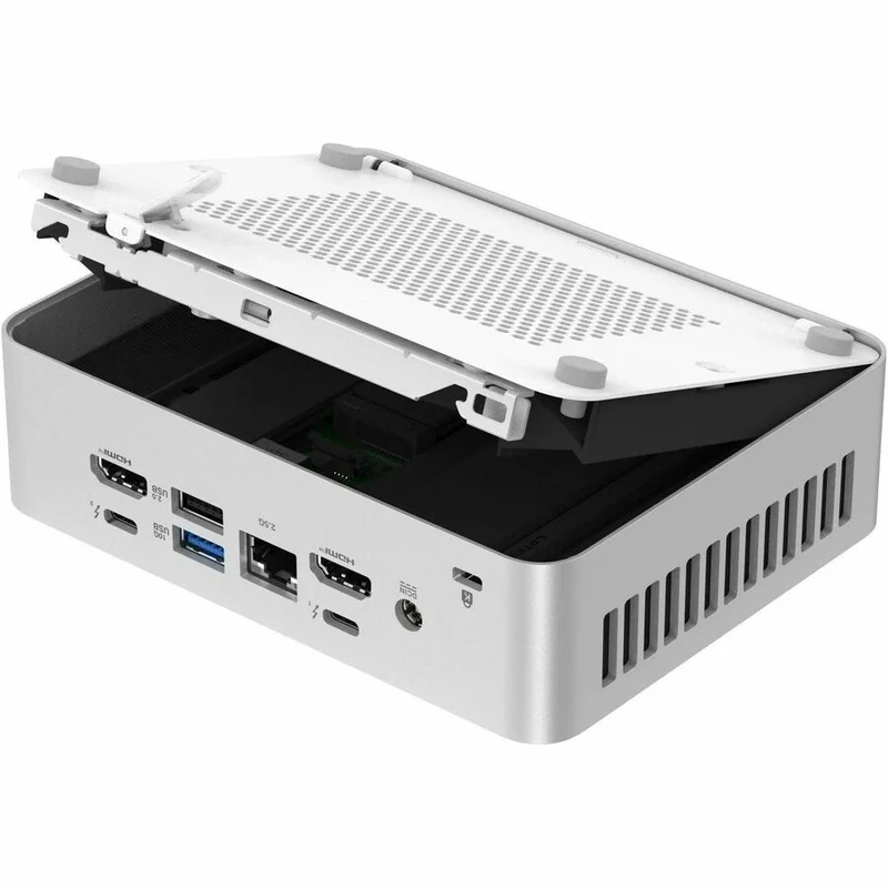 Ordinateur de bureau Asus NUC 15 Pro Plus RNUC15CRSU5063AU - Intel Core Ultra 5 225H - 16 Go - SSD 512 Go - Mini PC - Argent RNUC15CRSU5063AU