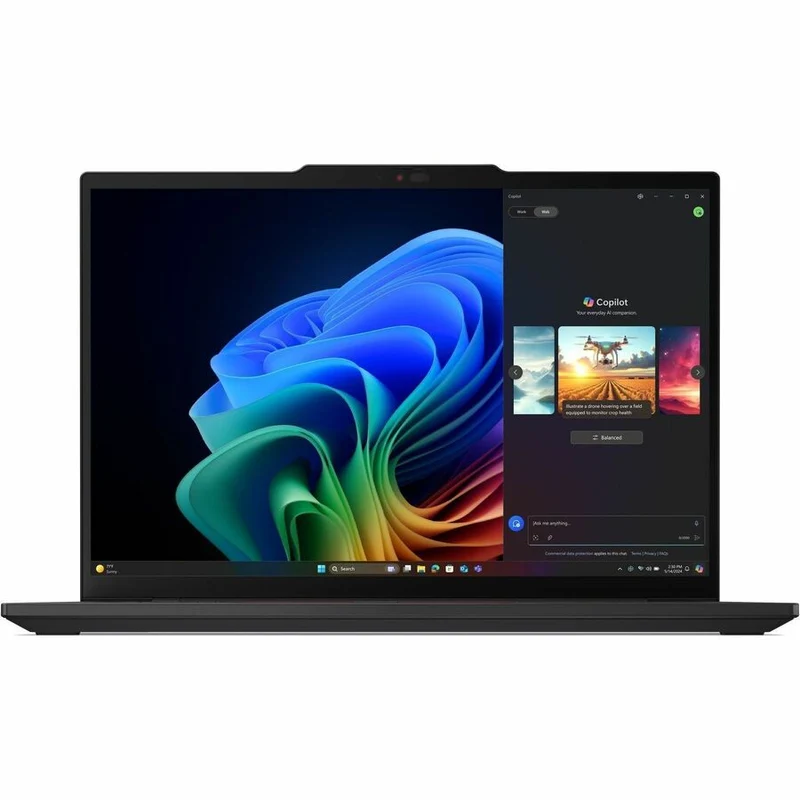 Ordinateur portable Lenovo ThinkPad T14s Gen 6 (21QX000MUS) 14" Copilot+ - WUXGA - Intel Core Ultra 7 258V - 32 Go - SSD 512 Go - Clavier anglais - Noir (21QX000MUS)