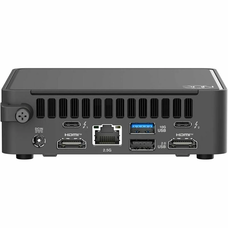 Ordinateur de bureau Asus NUC 15 Pro RNUC15CRKC7063CU - Intel Core 7 240H - 16 Go - SSD 512 Go - Mini PC - Noir RNUC15CRKC7063CU
