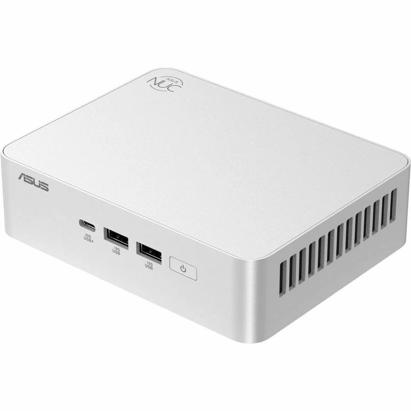 Ordinateur de bureau Asus NUC 15 Pro Plus RNUC15CRSU9089AU - Intel Core Ultra 9 285H - 32 Go - SSD 1 To - Mini PC - Argent RNUC15CRSU9089AU