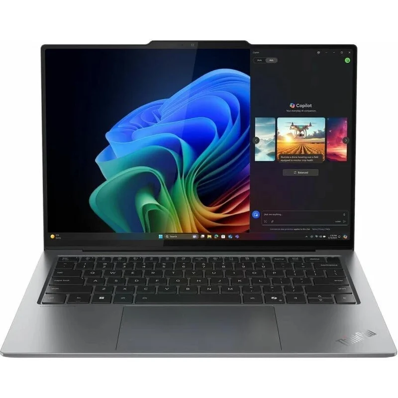 Ordinateur portable Lenovo ThinkPad X9-14 Gen 1 (21QA0002US) 14 pouces - WUXGA - Intel Core Ultra 5 238V - Technologie vPro - 32 Go - SSD 1 To - Clavier anglais (États-Unis) - Gris arctique, noir (21QA0002US)