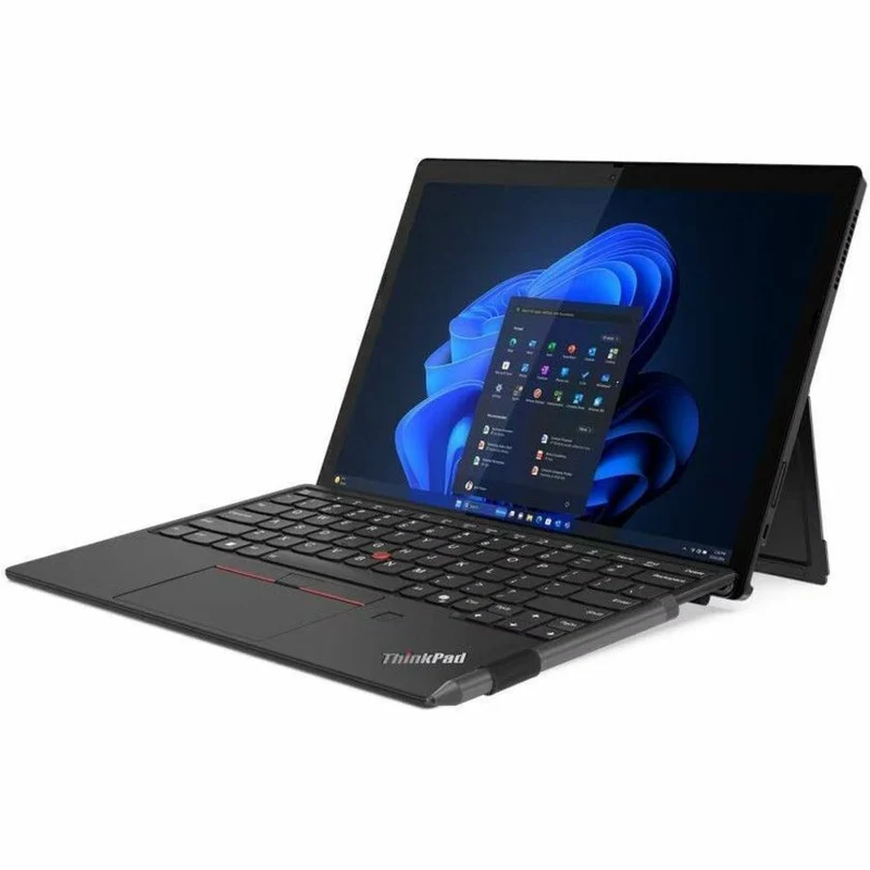 Lenovo ThinkPad X12 Detachable Gen 2 21LK0037CA Ordinateur portable 12.3 en 2 1" tactile détachable - Full HD Plus - Intel Core Ultra 7 164U - 32 Go - SSD 512 Go - Clavier français - Noir 21LK0037CA