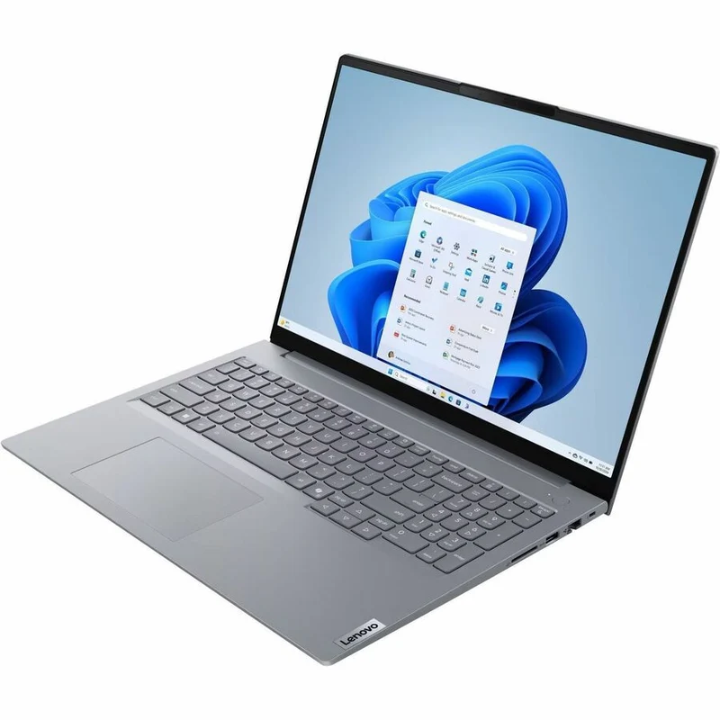 Ordinateur portable Lenovo ThinkBook 16 G8 IAL 21SK0095US 16 pouces - WUXGA - Intel Core Ultra 5 225U - 16 Go - SSD 512 Go - Clavier anglais - Gris arctique 21SK0095US