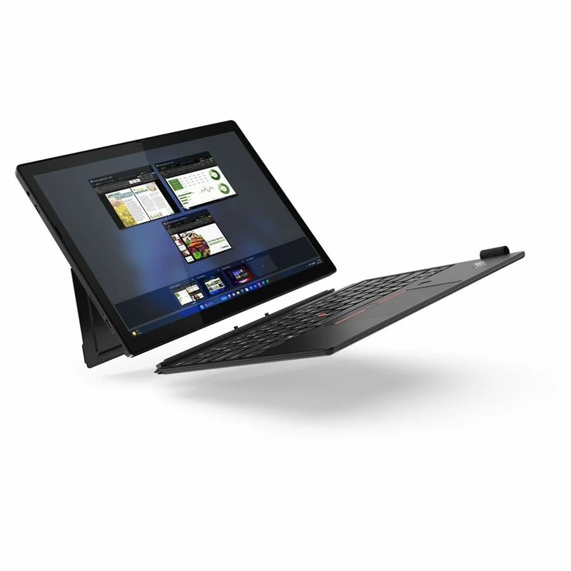 Lenovo ThinkPad X12 Detachable Gen 2 21LK0035CA Ordinateur portable 12.3 en 2 1" tactile détachable - Full HD Plus - Intel Core Ultra 5 134U - Technologie vPro - 16 Go - SSD 512 Go - Clavier français - Noir 21LK0035CA
