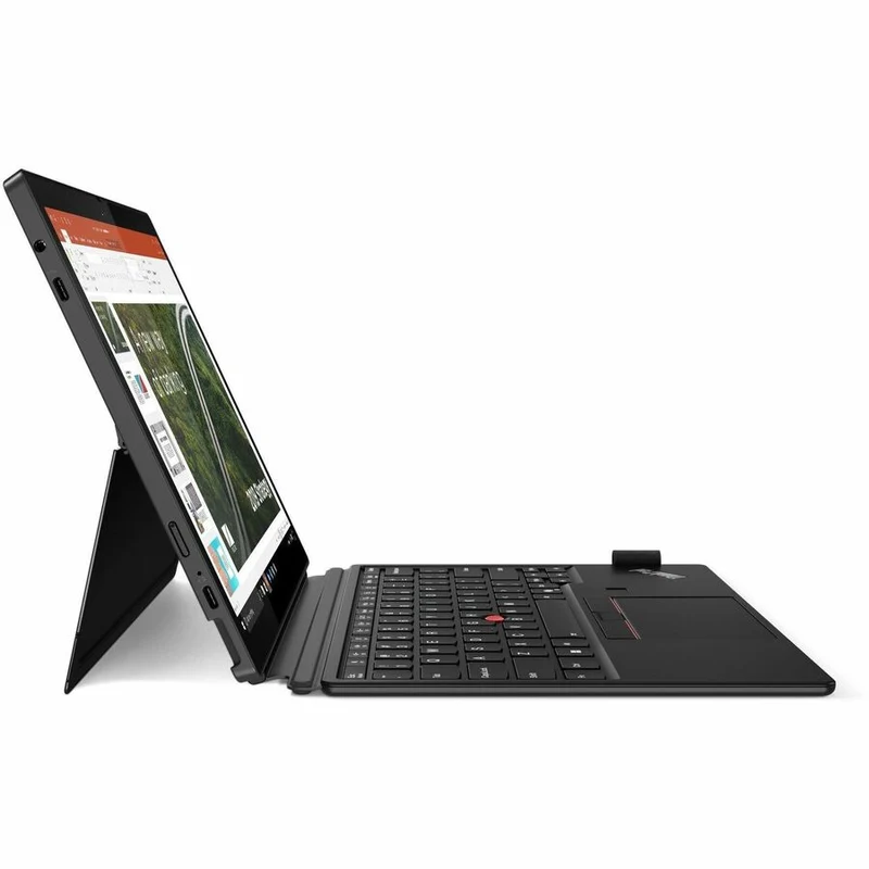 Lenovo ThinkPad X12 Detachable Gen 2 21LK0035CA Ordinateur portable 12.3 en 2 1" tactile détachable - Full HD Plus - Intel Core Ultra 5 134U - Technologie vPro - 16 Go - SSD 512 Go - Clavier français - Noir 21LK0035CA