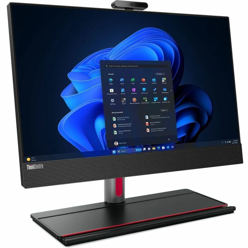 Ordinateur tout-en-un Lenovo ThinkCentre M90a Gen 5 12SH002DCA - Intel Core i5 14e génération i5-14500 - Technologie vPro - 32 Go - SSD 512 Go - Écran Full HD 23.8" - Noir 12SH002DCA