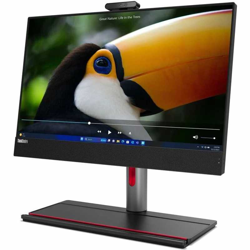 Ordinateur tout-en-un Lenovo ThinkCentre M90a Gen 5 12SH002DCA - Intel Core i5 14e génération i5-14500 - Technologie vPro - 32 Go - SSD 512 Go - Écran Full HD 23.8" - Noir 12SH002DCA