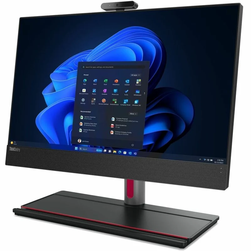 Ordinateur tout-en-un Lenovo ThinkCentre M90a Gen 5 12SH002DCA - Intel Core i5 14e génération i5-14500 - Technologie vPro - 32 Go - SSD 512 Go - Écran Full HD 23.8" - Noir 12SH002DCA