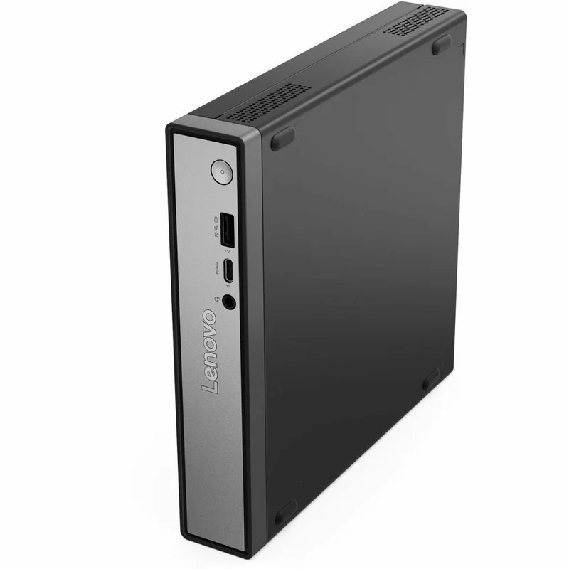 Ordinateur de bureau Lenovo ThinkCentre Neo 50q QC 13C8000YUS - Qualcomm Snapdragon X X1-26-100 - 16 Go - SSD 256 Go - Mini - Noir Eclipse 13C8000YUS