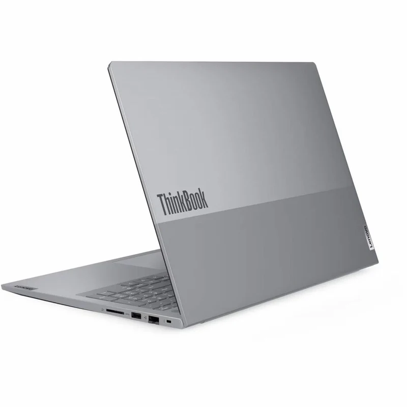 Ordinateur portable Lenovo ThinkBook 16 G8 IRL 21SH0002CC 16 pouces avec écran tactile - WUXGA - Intel Core 7 2e génération 240H - 16 Go - SSD 512 Go - Clavier anglais (États-Unis) - Gris 21SH0002CC