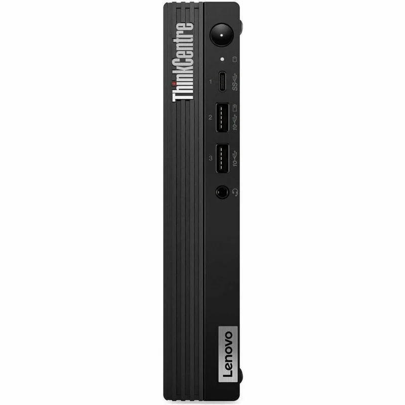 Ordinateur de bureau Lenovo ThinkCentre M70q Gen 3 11T4S0FY00 - Intel Core i3 12e génération i3-12100T - 16 Go - SSD 256 Go - Mini - Noir corbeau 11T4S0FY00