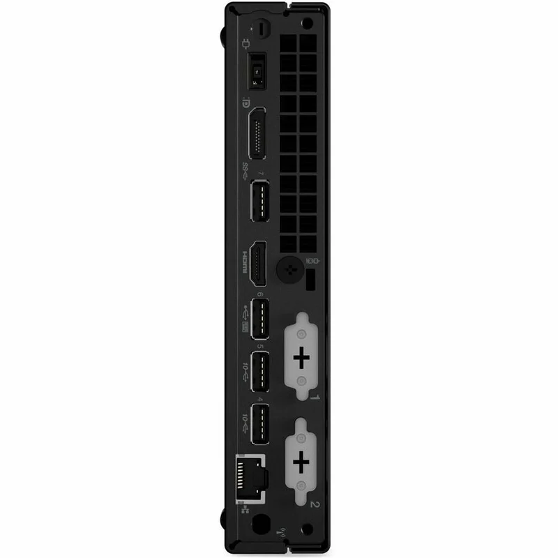 Ordinateur de bureau Lenovo ThinkCentre M70q Gen 3 11T4S0FY00 - Intel Core i3 12e génération i3-12100T - 16 Go - SSD 256 Go - Mini - Noir corbeau 11T4S0FY00