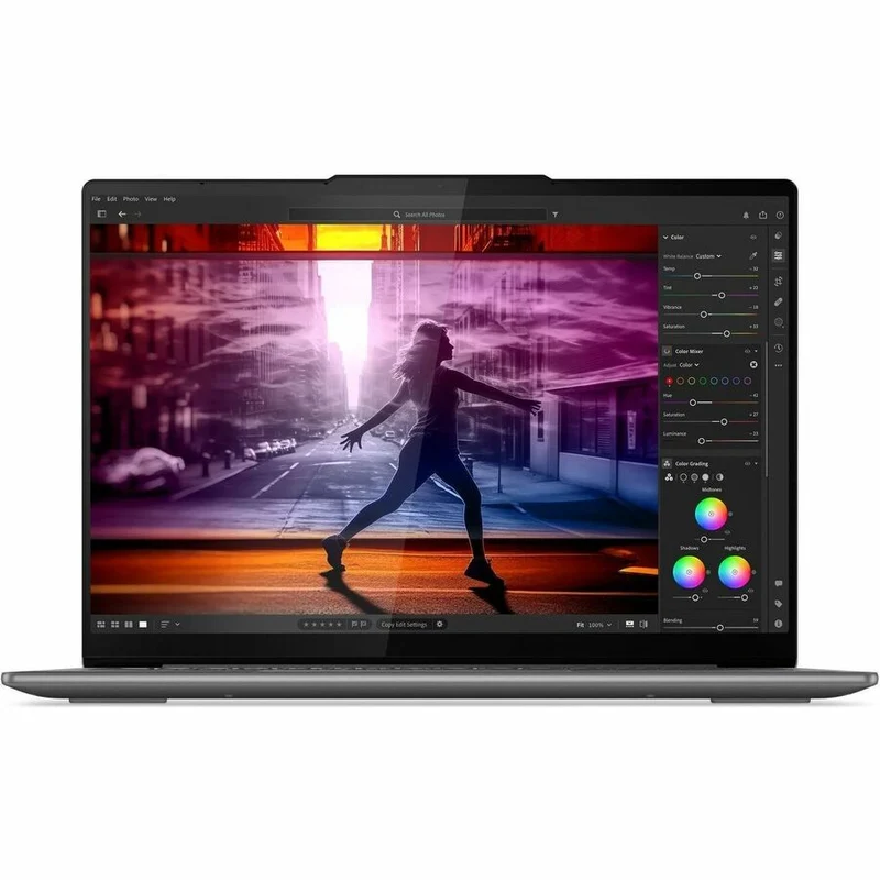 Ordinateur portable Lenovo IdeaPad Slim 7 14IMH9 83D80002CF 14" avec écran tactile - WUXGA - Intel Core Ultra 7 155H - Plateforme Intel Evo - 16 Go - SSD 1 To - Clavier français et anglais - Gris Luna 83D80002CF
