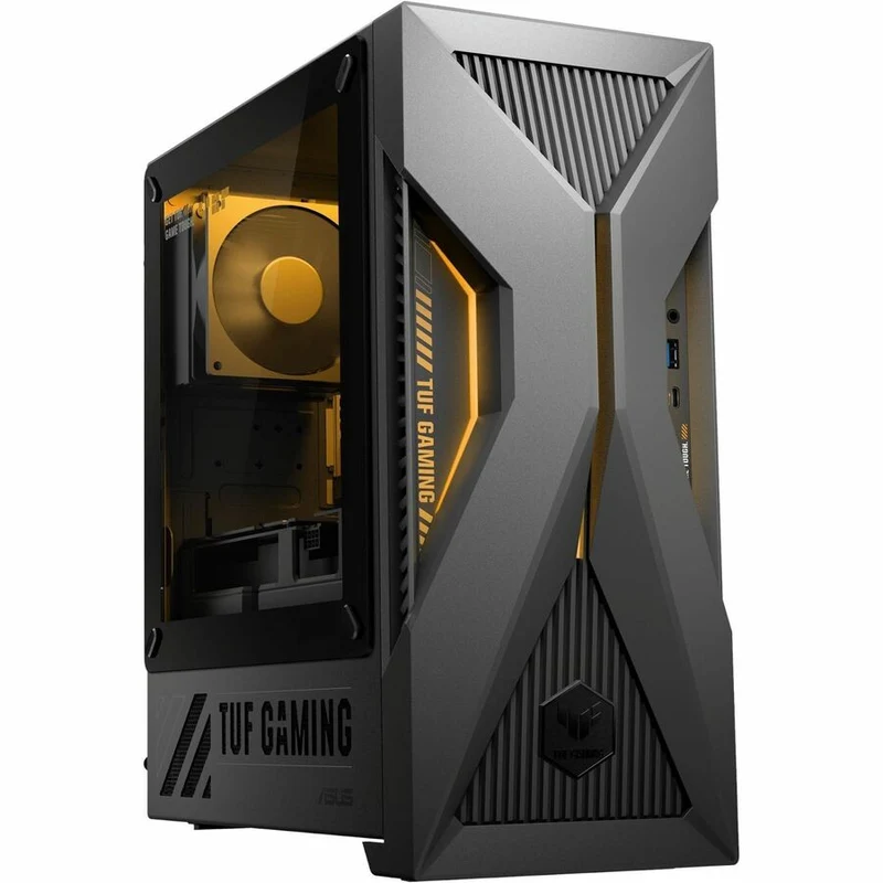 Ordinateur de bureau gaming TUF t500 T500MVC-DSI75060-CB - Intel Core i7 13e génération i7-13620H - 16 Go - SSD 1 To - Mini-tour - Gris éclipse solaire T500MVC-DSI75060-CB