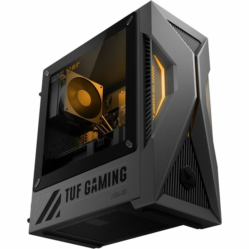 Ordinateur de bureau gaming TUF t500 T500MVC-DSI75060-CB - Intel Core i7 13e génération i7-13620H - 16 Go - SSD 1 To - Mini-tour - Gris éclipse solaire T500MVC-DSI75060-CB