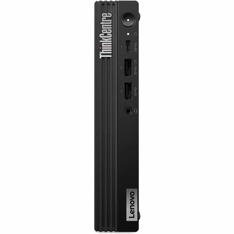 Ordinateur de bureau Lenovo ThinkCentre M70q Gen 5 12TD001NCA - Intel Core i7 14e génération i7-14700T - Technologie vPro - 16 Go - SSD 256 Go - Mini - Noir 12TD001NCA