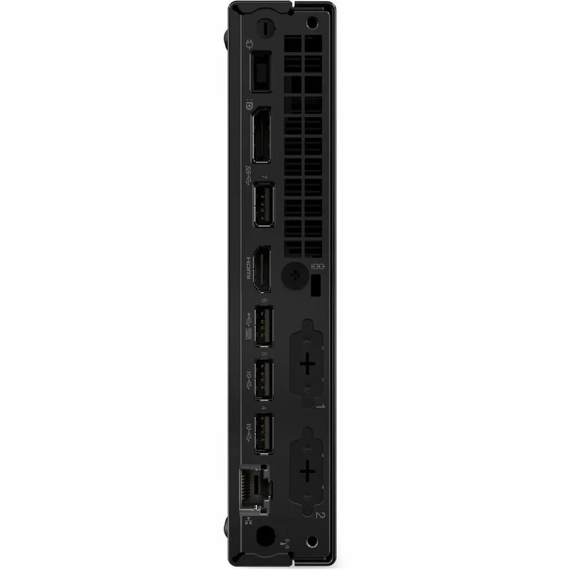Ordinateur de bureau Lenovo ThinkCentre M70q Gen 5 12TD001NCA - Intel Core i7 14e génération i7-14700T - Technologie vPro - 16 Go - SSD 256 Go - Mini - Noir 12TD001NCA