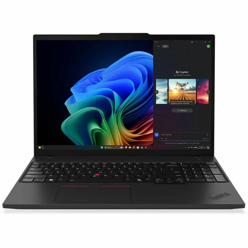 Ordinateur portable Lenovo ThinkPad T16 Gen 4 (21QN0045US) 16" Copilot+ - WUXGA - AMD Ryzen AI 5 PRO 340 - 16 Go - SSD 256 Go - Clavier anglais - Noir (21QN0045US)