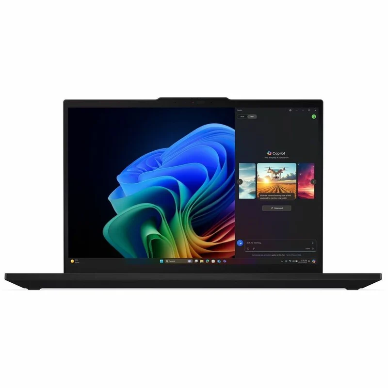 Ordinateur portable Lenovo ThinkPad T16 Gen 4 (21QN0045US) 16" Copilot+ - WUXGA - AMD Ryzen AI 5 PRO 340 - 16 Go - SSD 256 Go - Clavier anglais - Noir (21QN0045US)