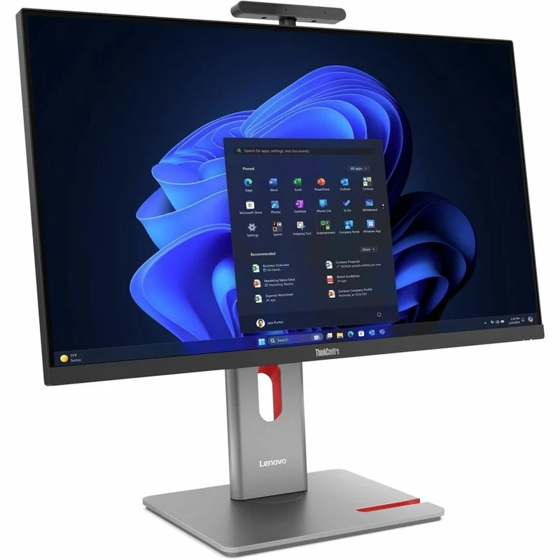 Ordinateur tout-en-un Lenovo ThinkCentre M90a Pro Gen 6 13AM000MUS - Intel Core Ultra 5 2e génération 235 - Technologie vPro - 16 Go - SSD 512 Go - Écran QHD 27" - Noir 13AM000MUS