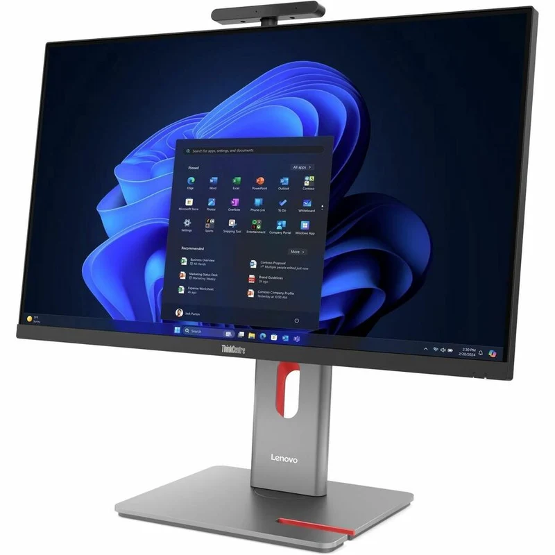 Ordinateur tout-en-un Lenovo ThinkCentre M90a Pro Gen 6 13AM000NUS - Intel Core Ultra 7 2e génération 265 - Technologie vPro - 16 Go - SSD 512 Go - Écran QHD 27" - Noir 13AM000NUS
