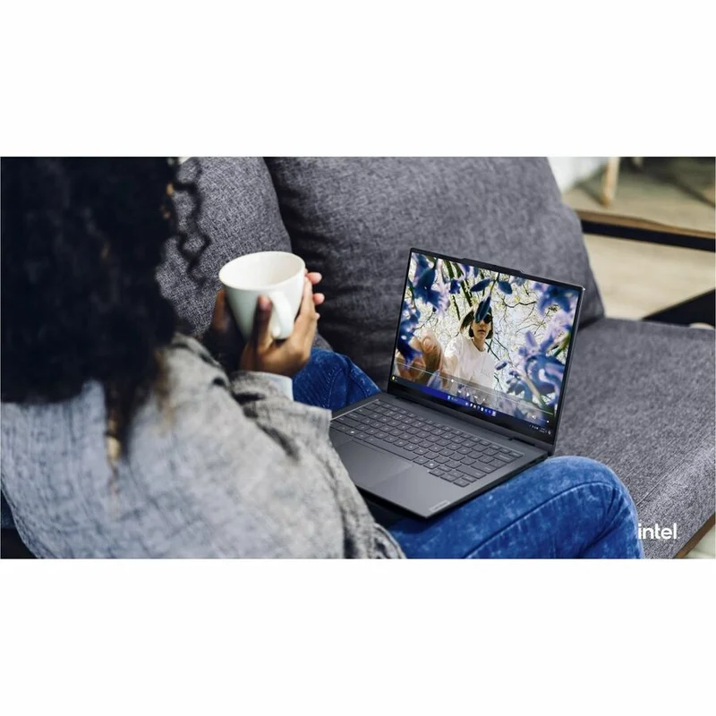 Lenovo ThinkBook 14 G5 IAU 21SQ0002US Ordinateur portable convertible 14 en 2 à écran tactile 1 pouces - WUXGA - Intel Core Ultra 7 255U - 16 Go - SSD 512 Go - Clavier anglais (États-Unis) - Gris Luna 21SQ0002US
