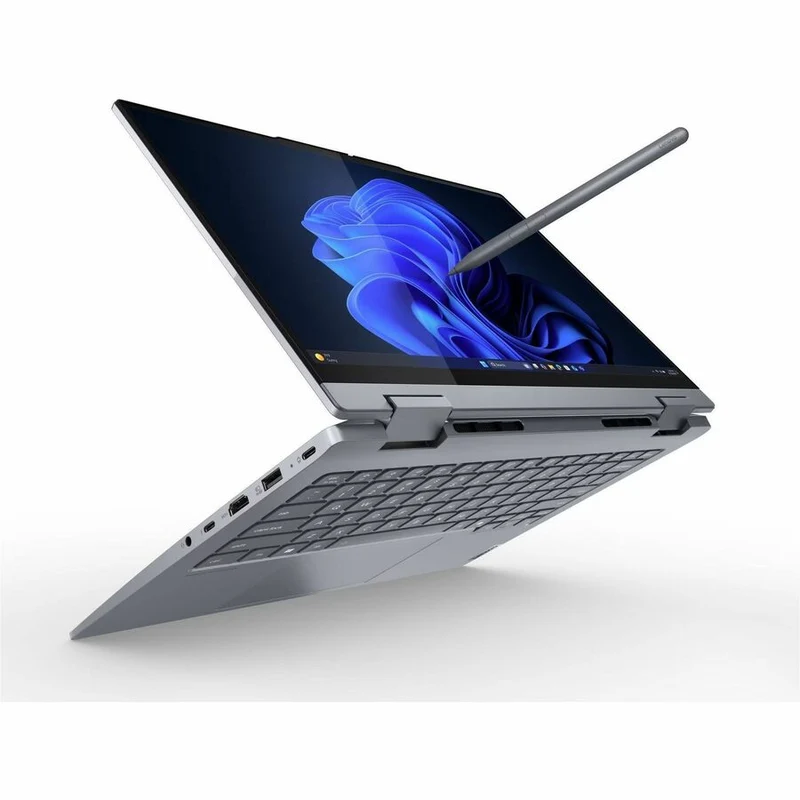 Lenovo ThinkBook 14 G5 IAU 21SQ0002US Ordinateur portable convertible 14 en 2 à écran tactile 1 pouces - WUXGA - Intel Core Ultra 7 255U - 16 Go - SSD 512 Go - Clavier anglais (États-Unis) - Gris Luna 21SQ0002US