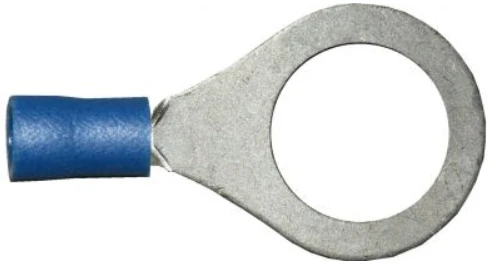 Cosses à sertir à anneau bleu 13 mm / Paquet de 100