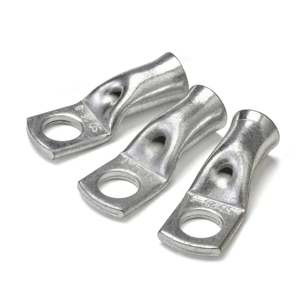 Bornes de tube en cuivre / Type à sertir / Toutes tailles disponibles