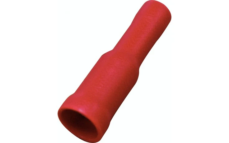 Cosse à sertir à douille Red Bullet 4.0 mm / Paquet de 100