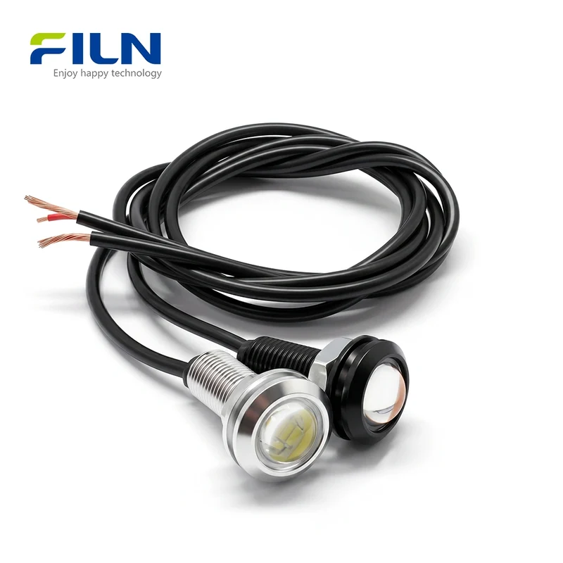 10mm Light Indicator Pilot 12V 220V Pre-wired for Panel Signal LED Light