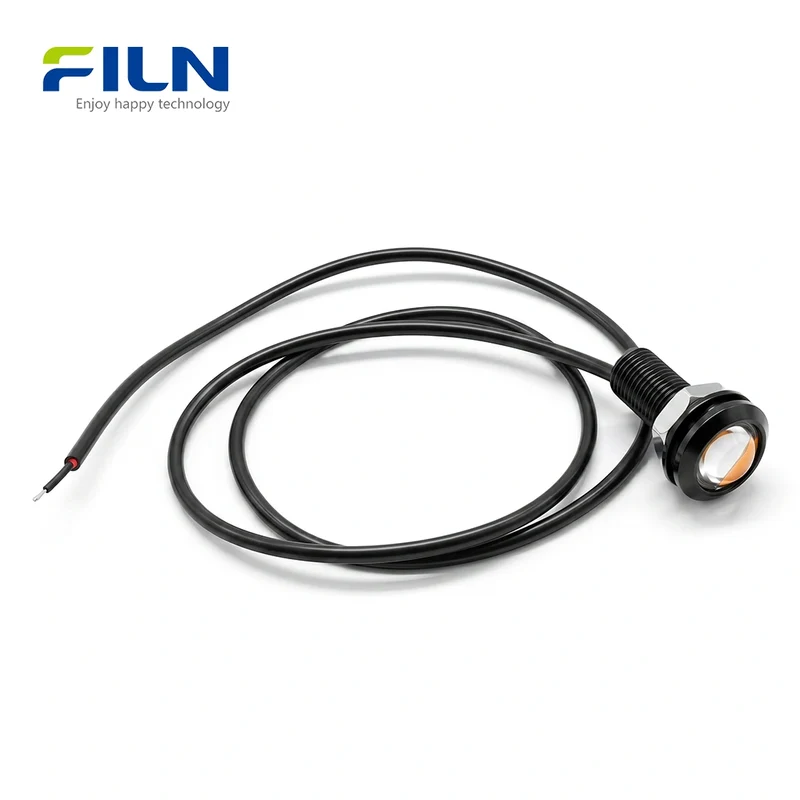 10mm Light Indicator Pilot 12V 220V Pre-wired for Panel Signal LED Light
