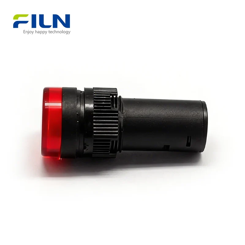 AD16 16mm Plastic Indicator Light 12V 24V 220V Screw Terminal Panel Mount for FILN